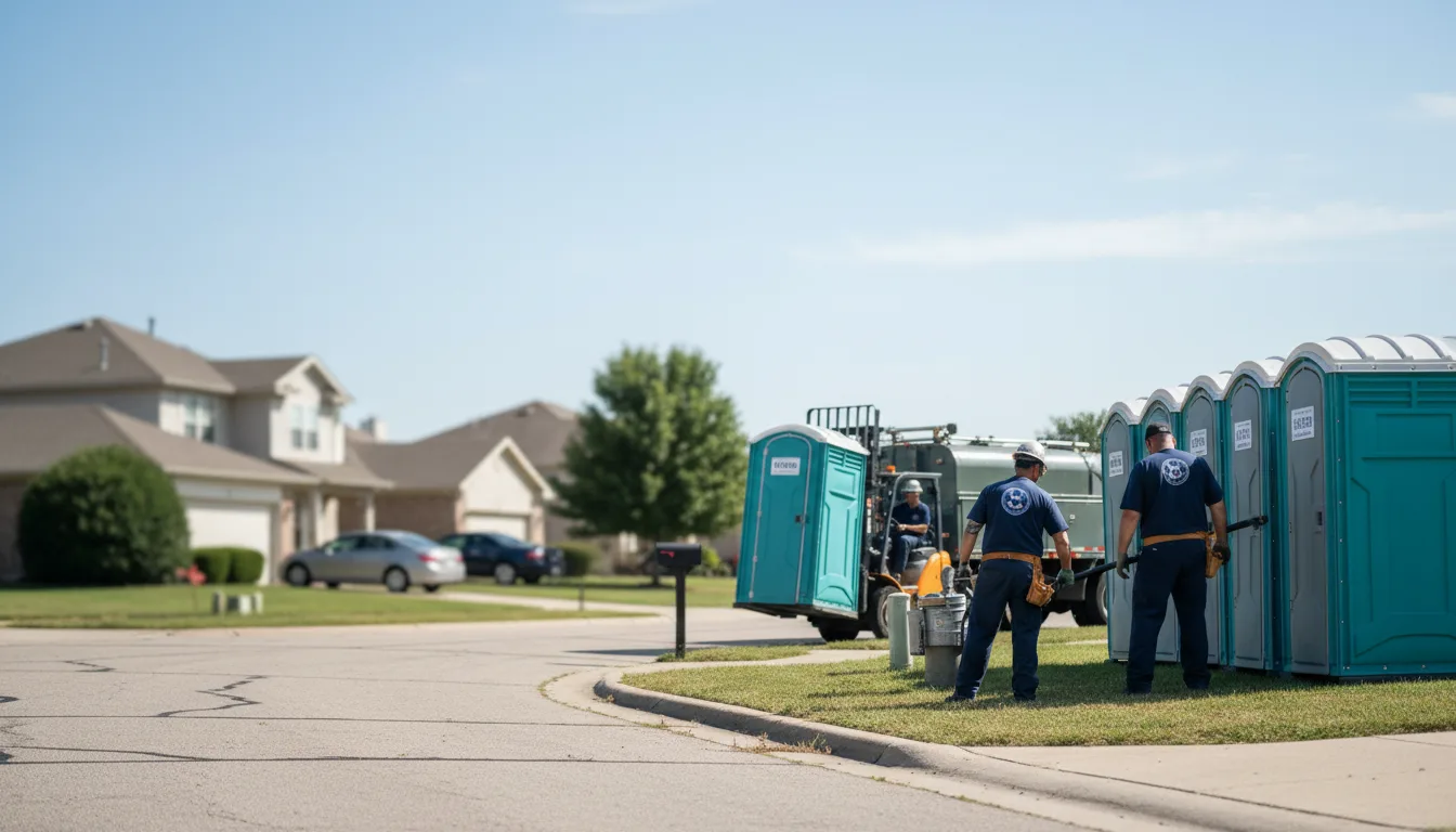 Porta Potty Rental in West Covina, CA near me
